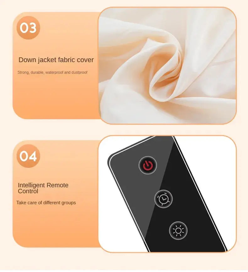 Remote Control Multifunctional Dryer Electric Clothes Home Cabinet Floor Machine Laundry Dryers Warm Air Dryer With Timing Home - ALPENZO