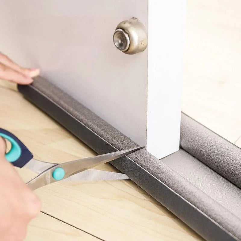 Door Bottoom Seal Strip Flexible Wind Reduction Stopper Under Door Sealing Blocker Door Weatherstrip Sound Proof Wall Panels - ALPENZO