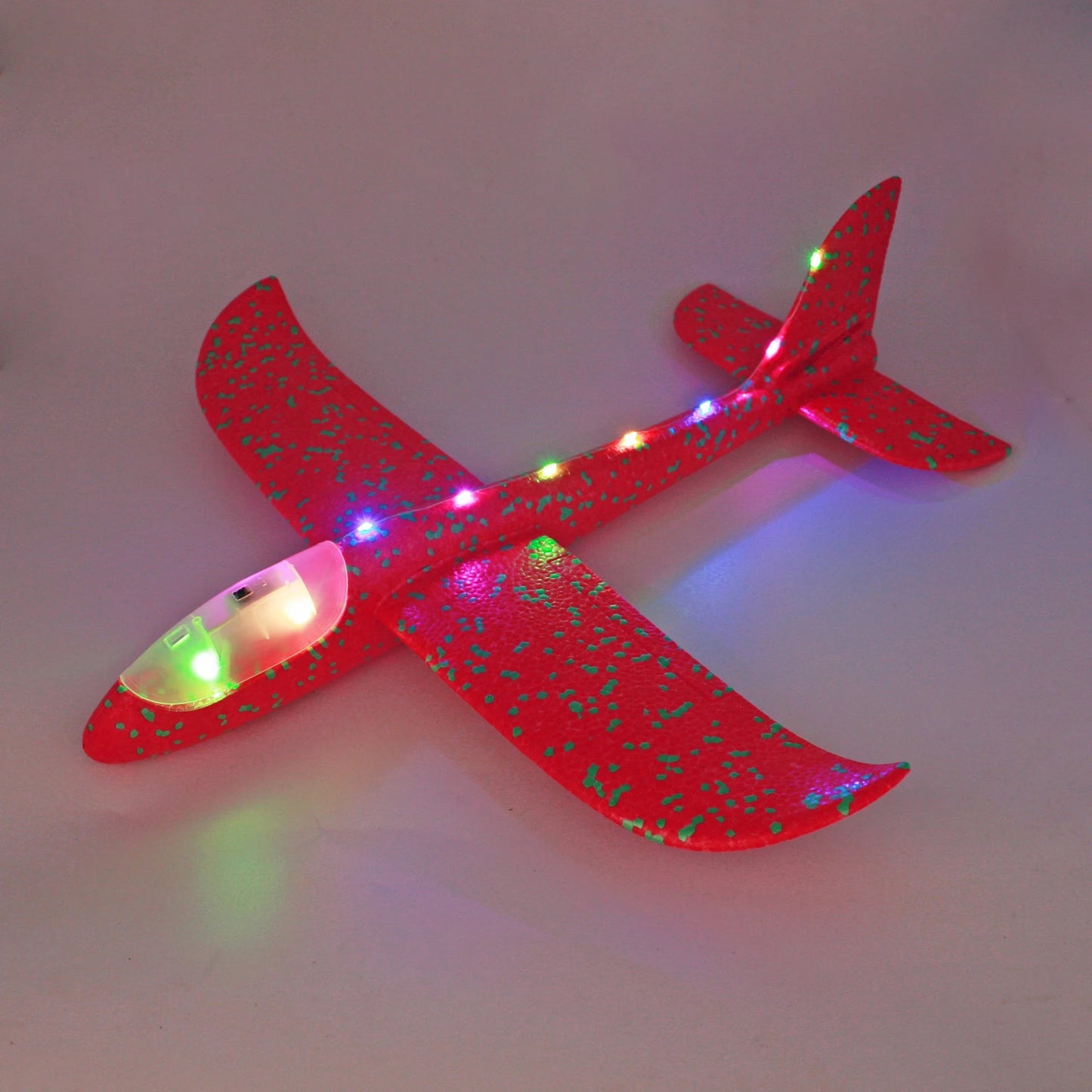 Large Foam Plane Glider Hand Throw Airplane Inertial EPP Bubble Planes Outdoor Launch Kids Toys for Children Boys Gift ALPENZO