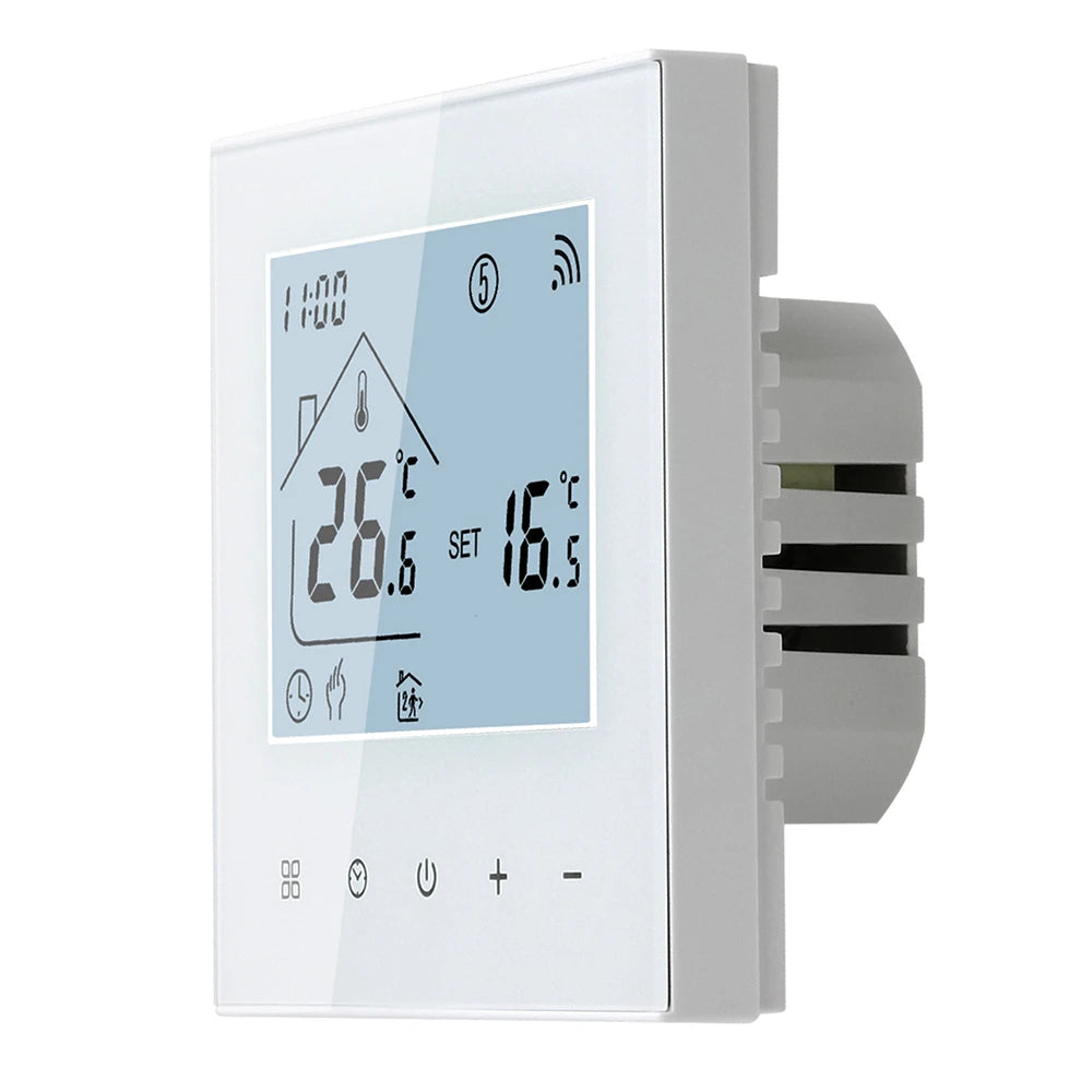 MINCO HEAT M4A Warm Floor Thermostat Tuya WiFi 3A 16A Electric/Gas Boiler/Water Heating Temperature Controller 1PC - ALPENZO