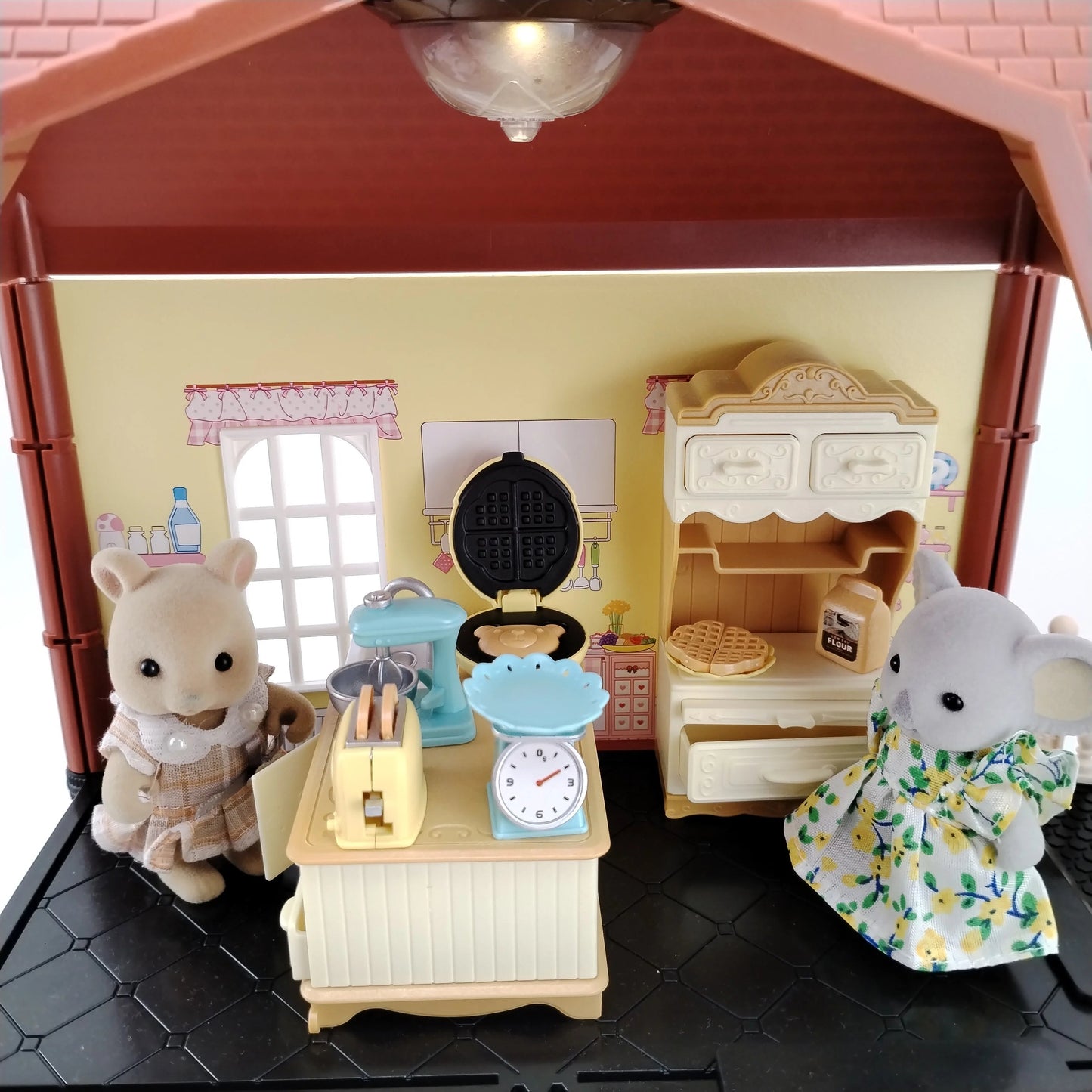 miniature items dollhouse furniture accessories living room bedroom supermarket shopping games family interaction doll kids toys ALPENZO