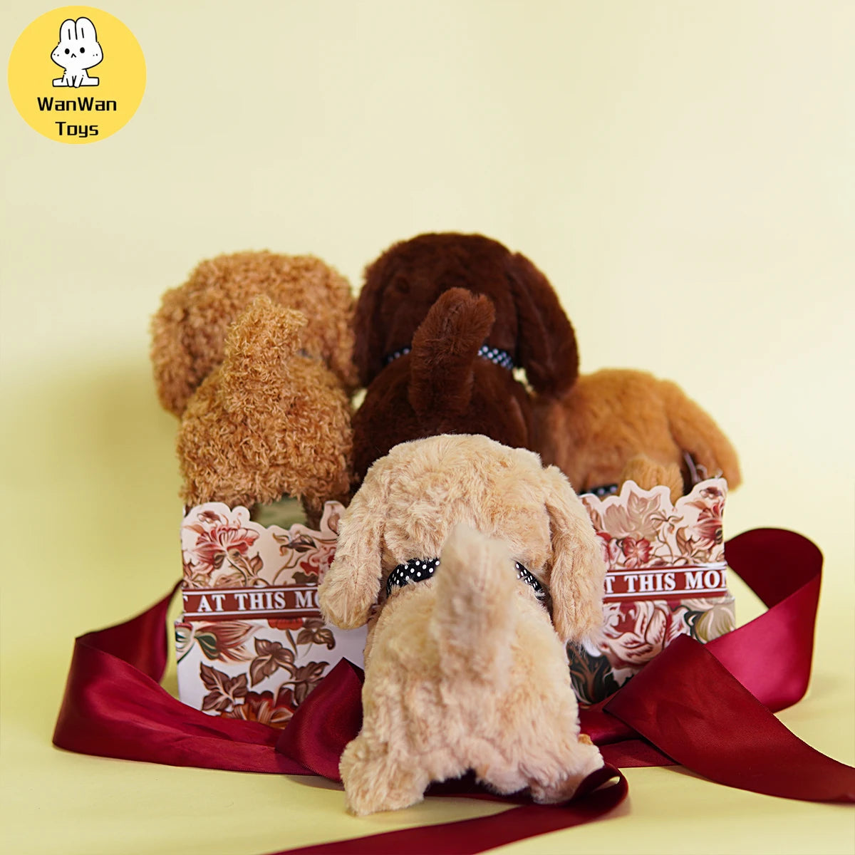 Electric plush toy pet puppy children men and women birthday holiday gifts cute teddy dog hot sale ALPENZO