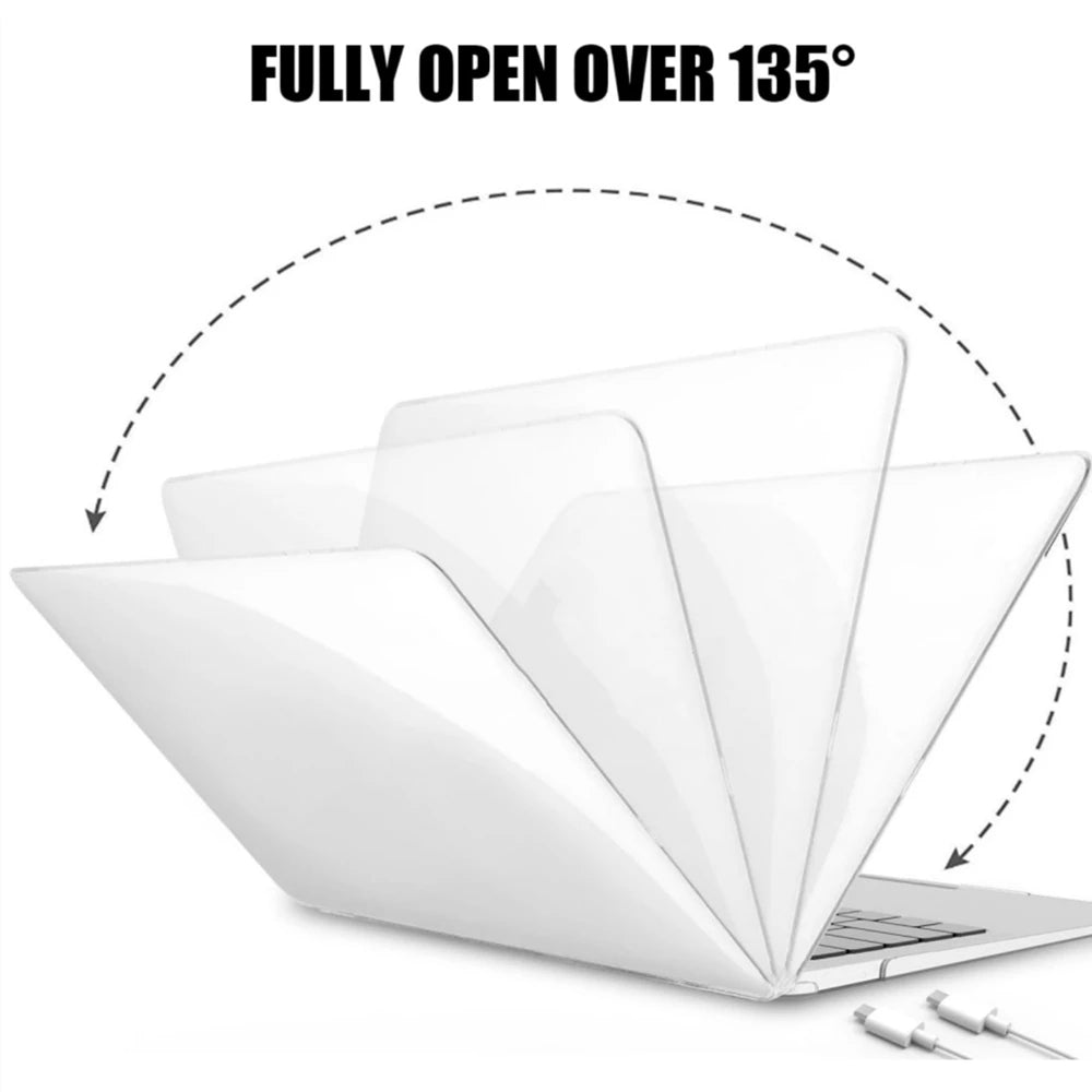 For Macbook Air 13 2018 2020 Intel A1932 A2179 A2337 Case for Laptop Accessories M1 M2 Cover Cases - ALPENZO