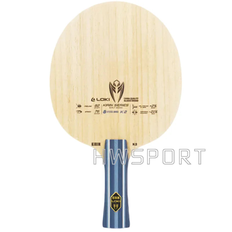 LOKI Kirin K1 K2 K3 Table Tennis Blade Offensive Entry Ping Pong Blade 5+2 Layers Base Board FL Grip
