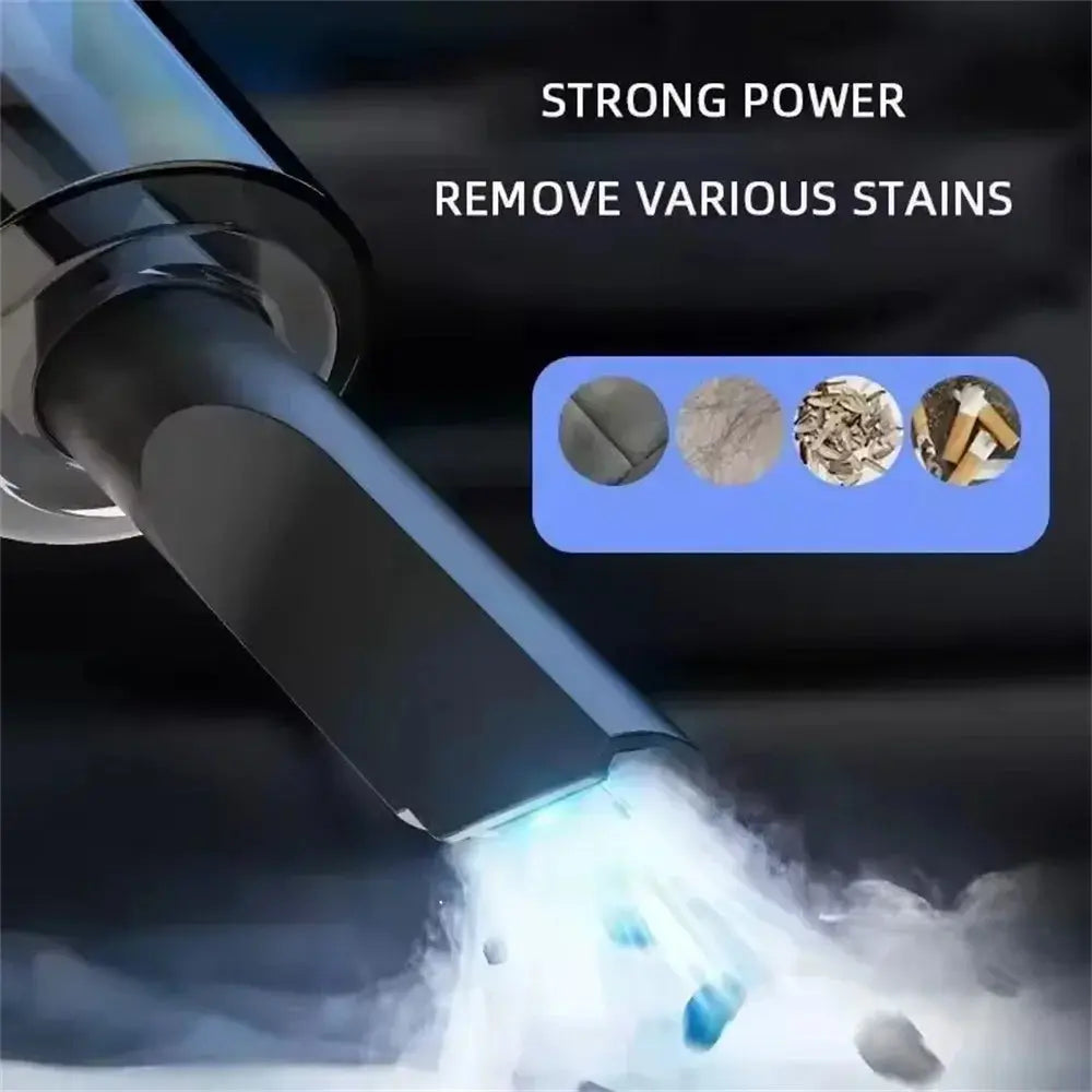 Wireless Vacuum Cleaner Powerful Suction Rechargeable Handheld Vacuum Cleaner Quick Charge for Car Home Pet Hair - ALPENZO