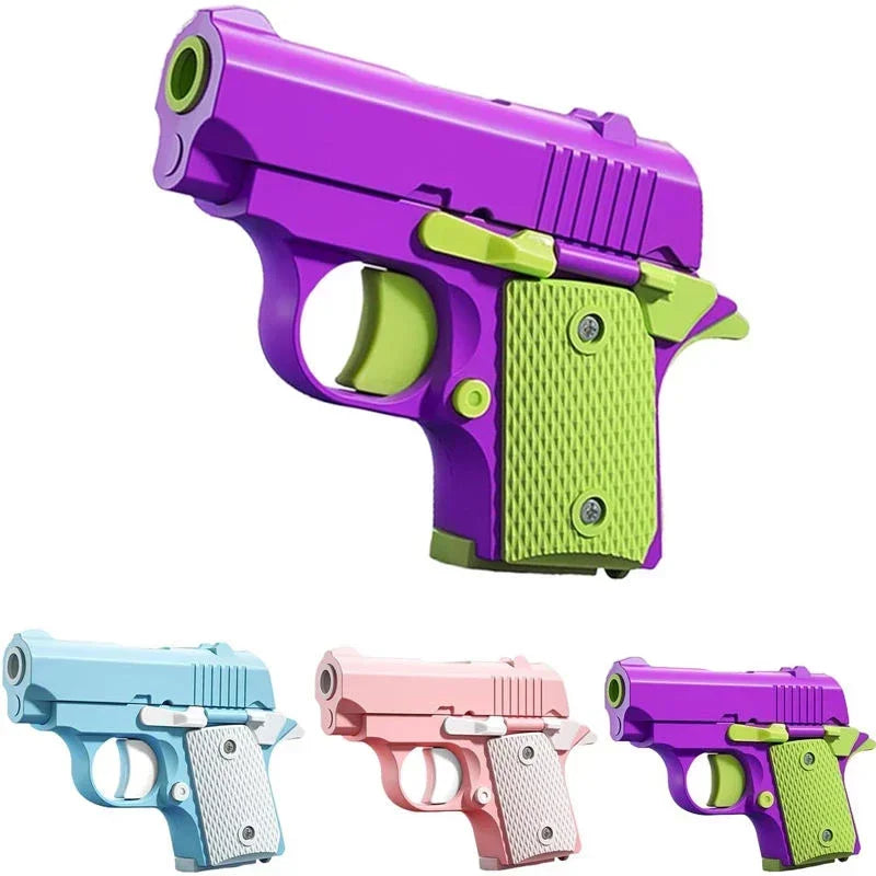 Mini 3D Gravity Printing 1911 Children'S Toy Guns Model Fidget Toy for Kids Adults Stress Relief Toy Children Decompression Gift ALPENZO