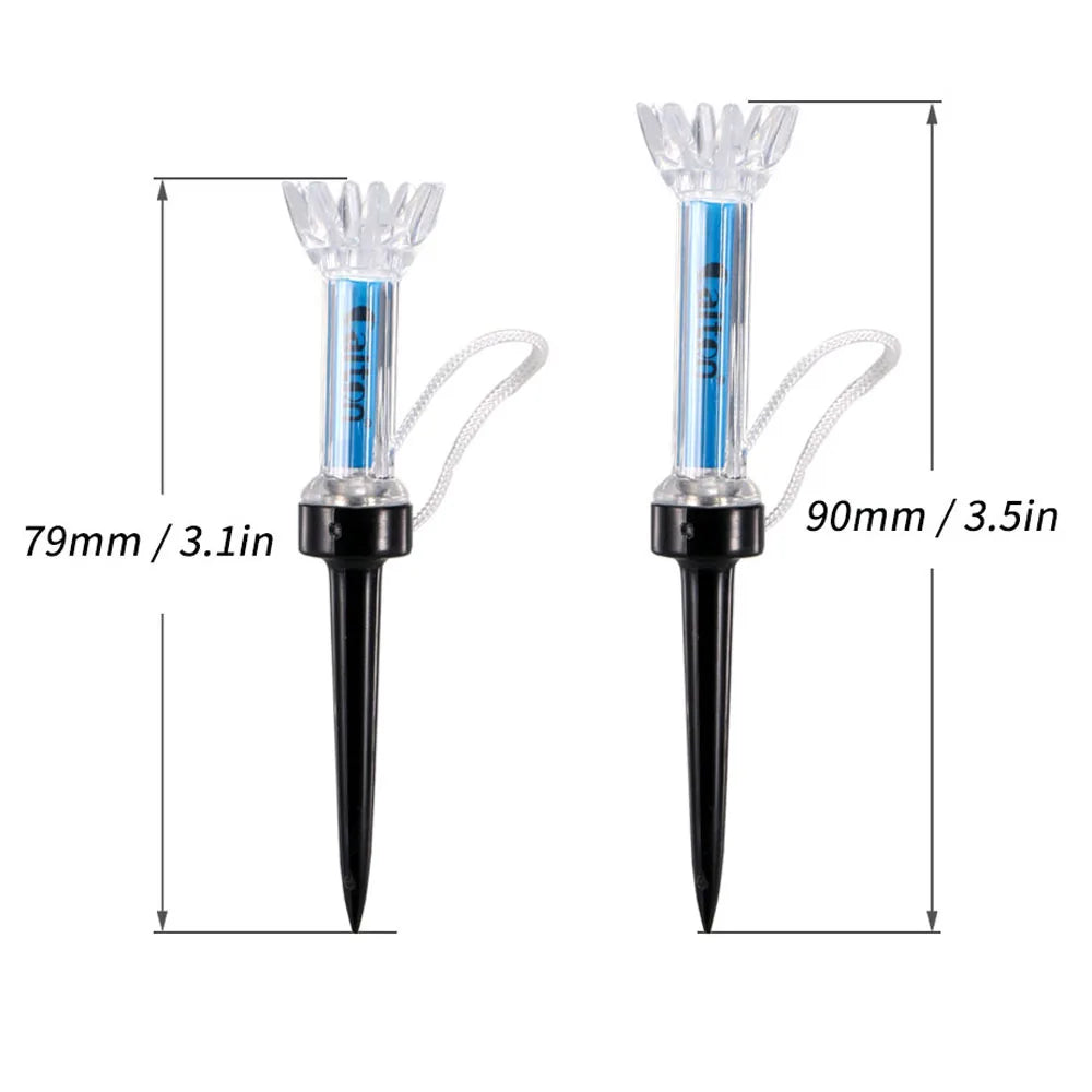 Improve Your Golf Game with the Caiton 5pcs Magnetic Plastic Golf Tee Set - 360degree Bounce