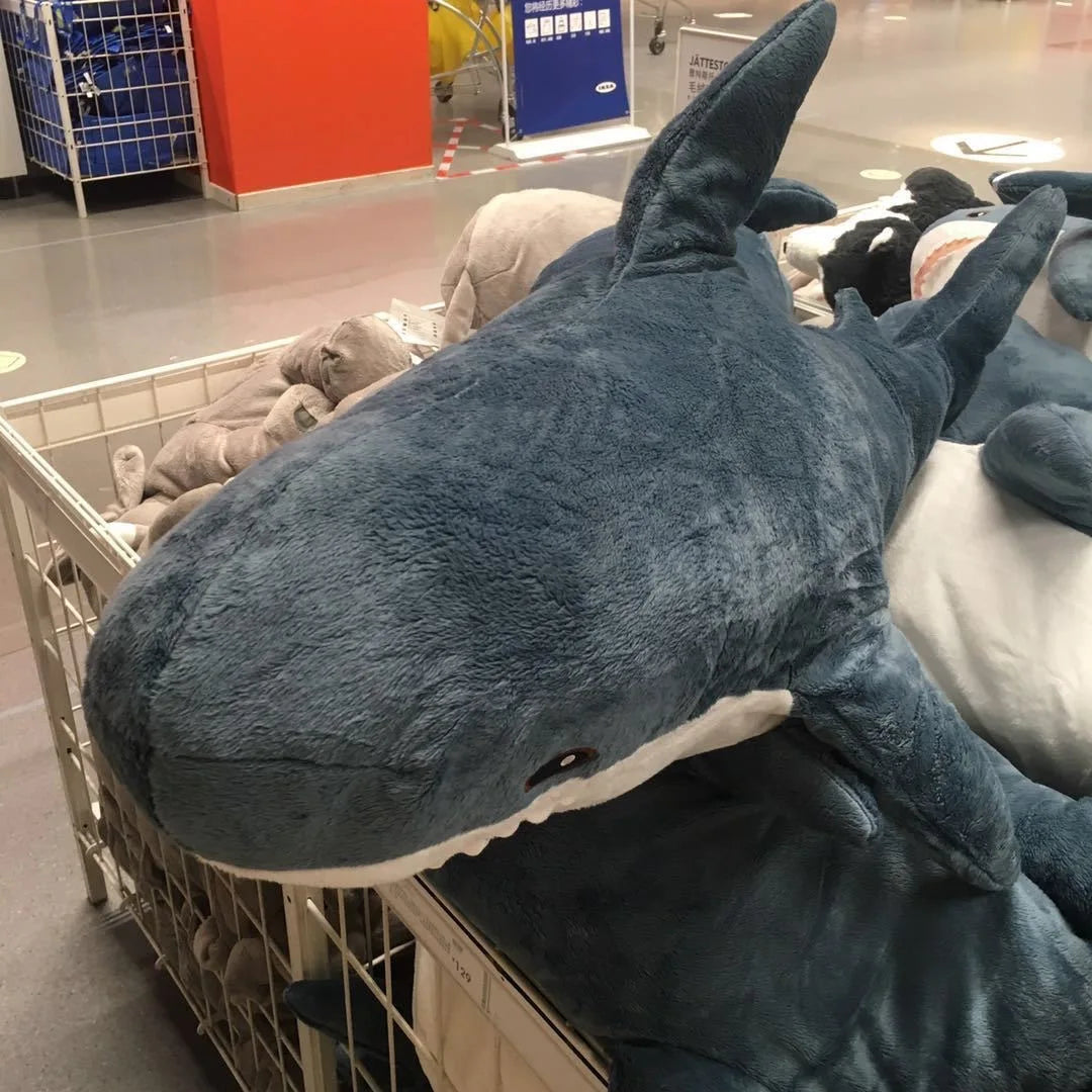 30cm Shark Toy Soft Stuffed Sea Animal Accompany Pillow High Quality Gifts For Birthday Children Boys Party Decro ALPENZO