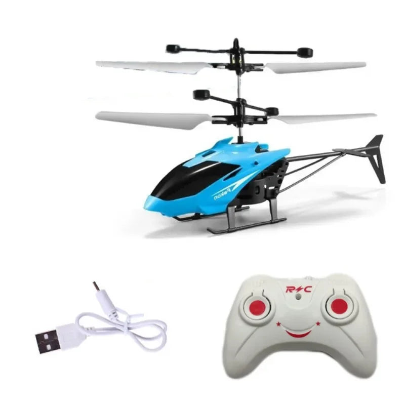 Remote Safe Fall-resistant RC Helicopters Drone Rechargeable Mini RC Drone Children Toys ALPENZO