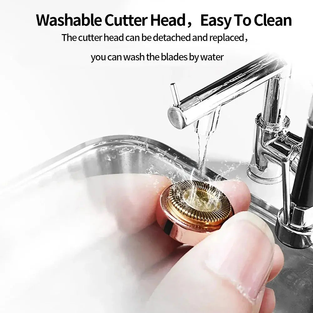 Portable Lipstick Shaped Women Electric Epilator Eyebrow Trimmer Painless Effective Facial Hair Removal Shaver Small Epilator - ALPENZO
