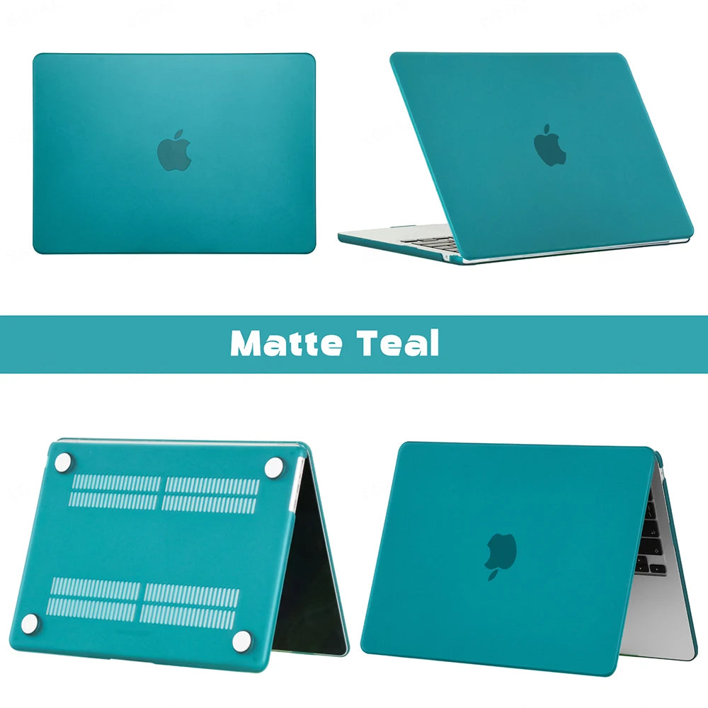 For Macbook Air 13 Case for Laptop accessories Macbook Air M1 M2 2023 Air 15 Funda Macbook Pro 14 case M3 2023 Pro 16 Cover - ALPENZO