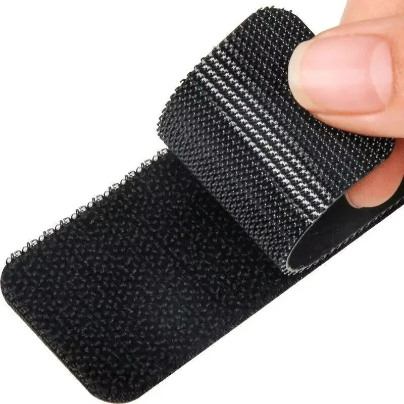 100pcs Self Adhesive Fastener Tape Extra Strong Carpet Fixing Sticker Double Side Hook-and-loop Fastener Auto Adhesive tape Fixe - ALPENZO