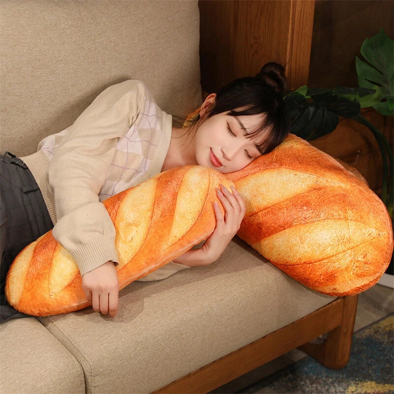 French Bread Pillow Plush Stuffed Printing Images Food Plushie Peluche Party Prop Decor Sleeping Companion Kits Gift Room Decor ALPENZO