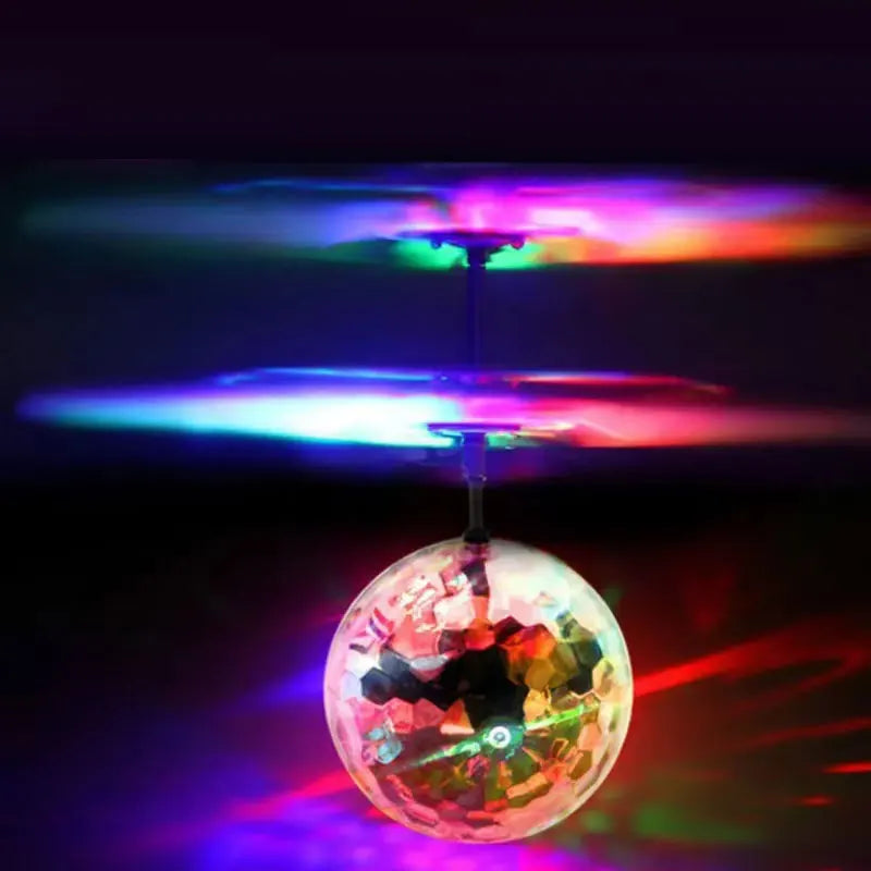 Children's Toy Induction Colorful Crystal Ball Gyroscope Intelligent Induction Floating Ball Luminous Toy ALPENZO