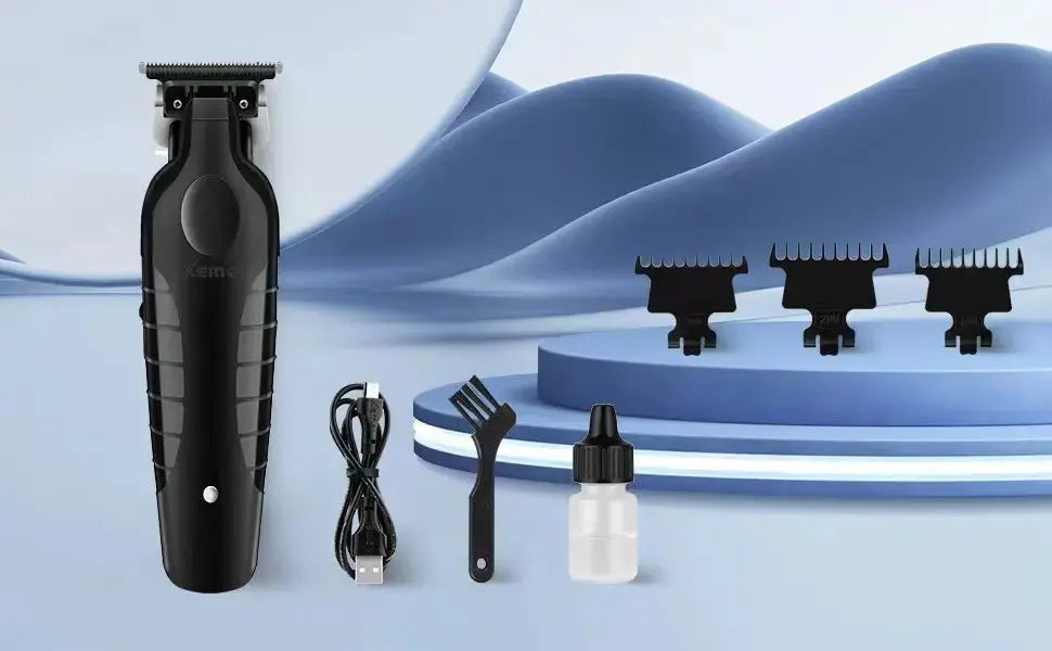 Kemei Men's Cordless Hair Clipper USB Rechargeable Electric Hair Clipper km032 Trimmer Electric Hair Cutting Machine KM-2299 - ALPENZO