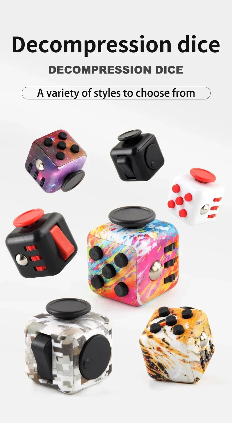 New Antistress Fidget Compression Sensory New Novelty Magic Dice Toys for Children Adults Stress Relief Toys Kids juguetes Toys ALPENZO