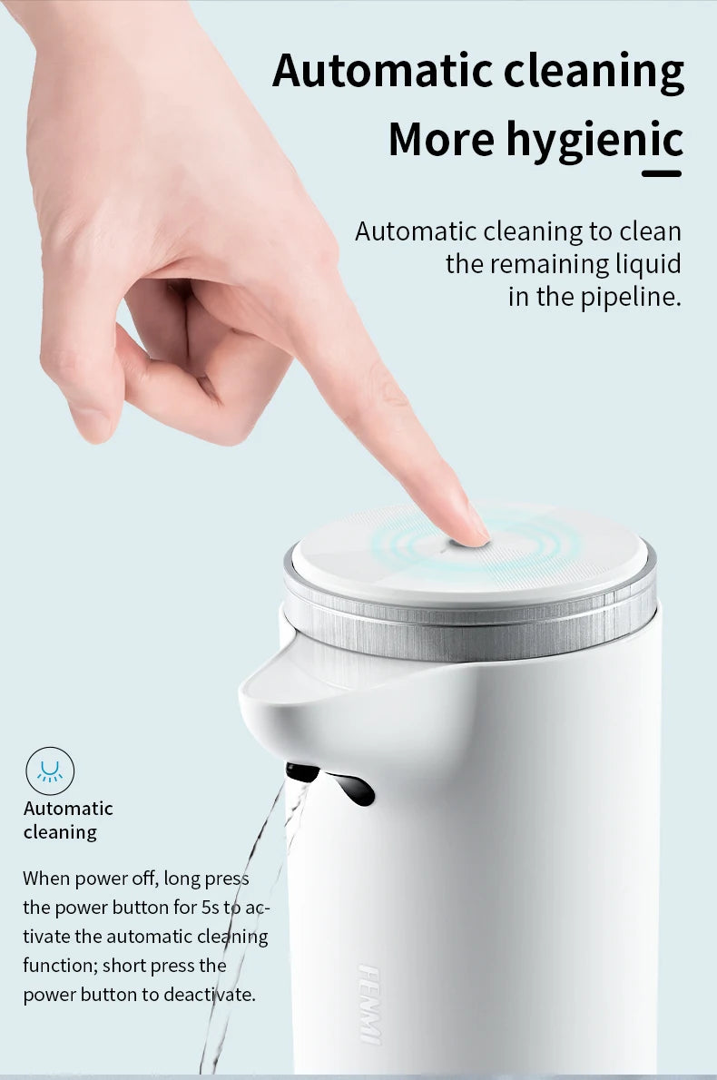 ZW-XP20F1 induction soap dispenser with convenient touch and fully sealed design, high capacity and long endurance - ALPENZO