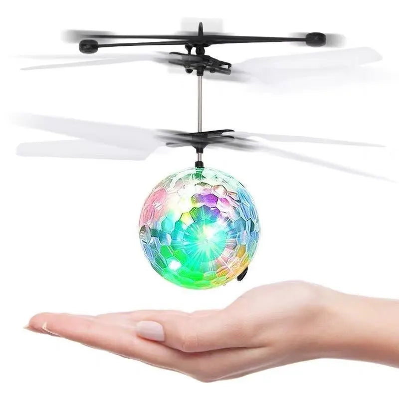 Children's Toy Induction Colorful Crystal Ball Gyroscope Intelligent Induction Floating Ball Luminous Toy ALPENZO
