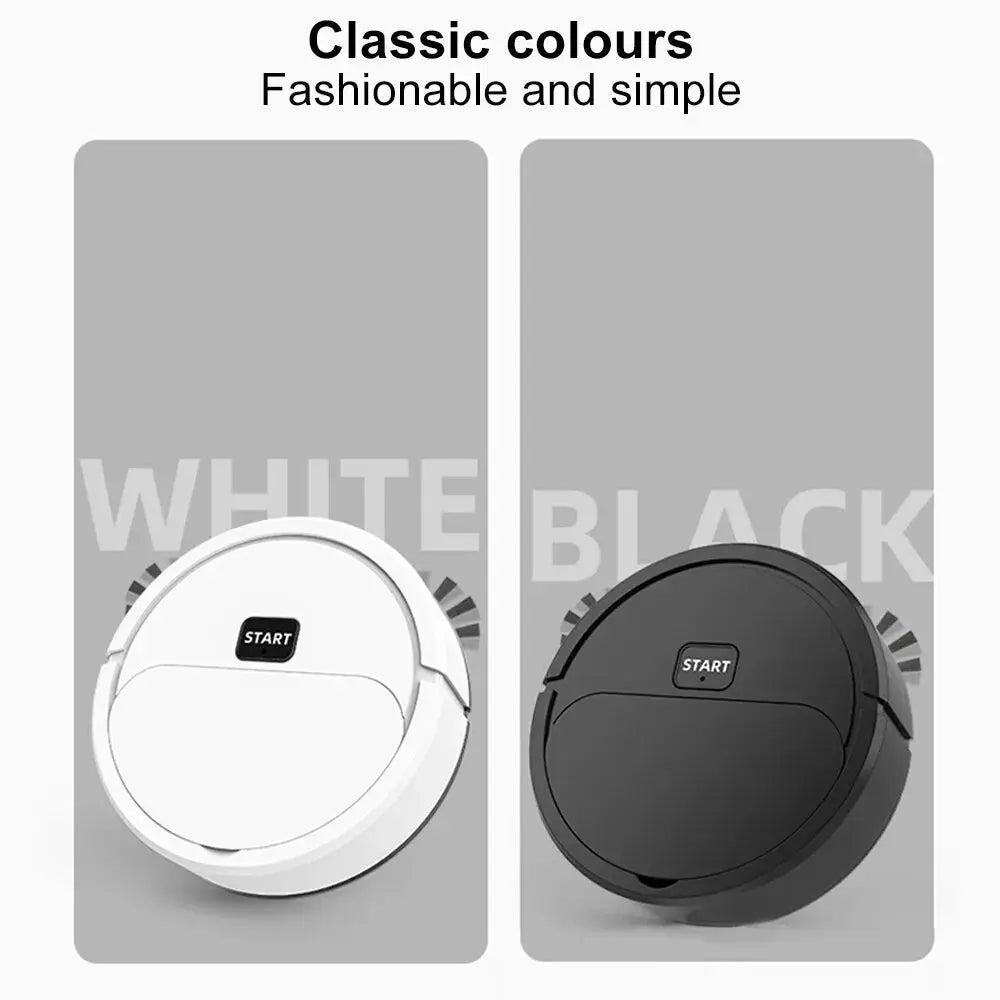 Fully Automatic Sweeping Robot Sweep Vacuum Cleaner Mopping The Floor Mini Cleaner Home Use Lazybones Intelligent 3 In1 Sweeper - ALPENZO
