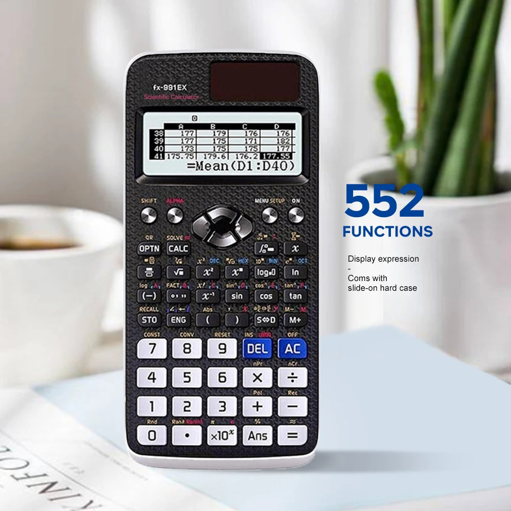 Multifunctional science function calculator-552function Specially designed for student exams, economical packaging,High-End Appe ALPENZO