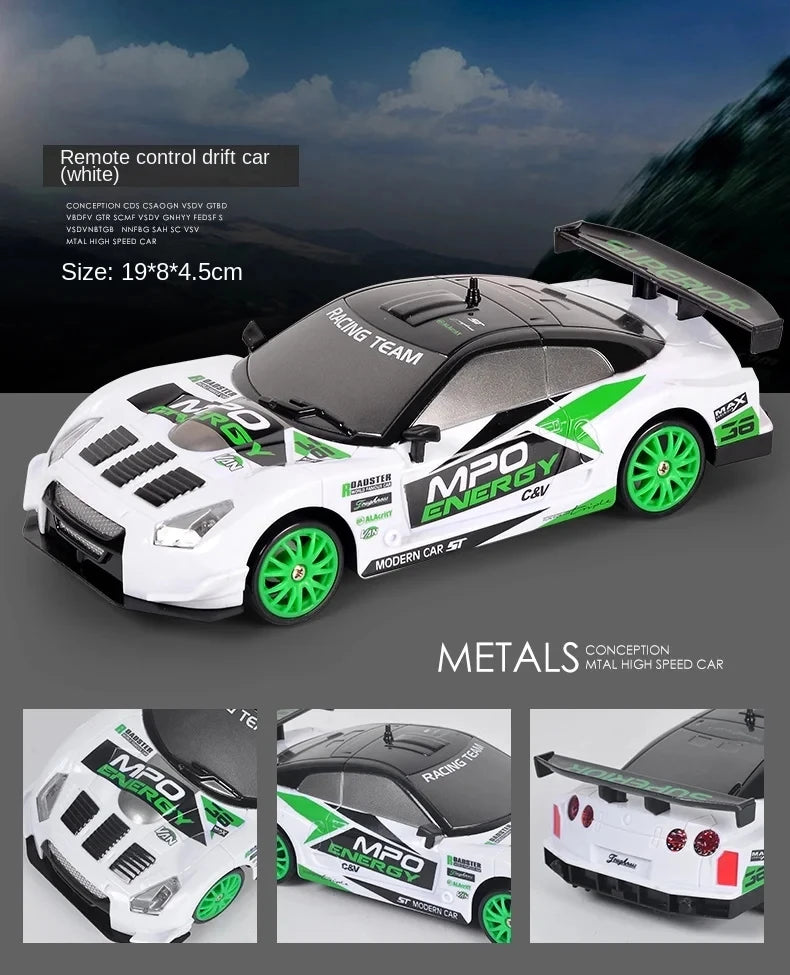 2.4G High speed Drift Rc Car 4WD Remote Control AE86 Model GTRPRO Vehicle Car RC Racing Cars Toy for Children Christmas Gifts ALPENZO