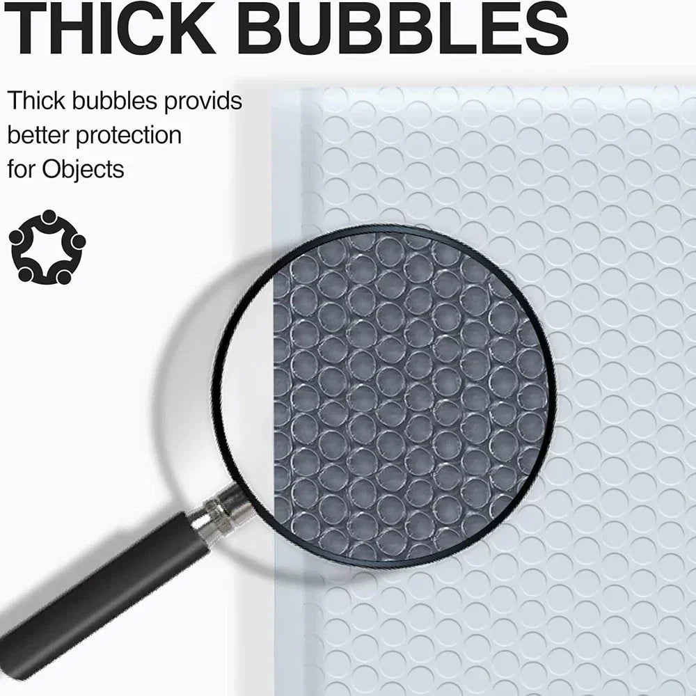 Multifunctional Self-Seal Business Mailing Packages White Foam Bubble Envelopes Adhesive Waterproof Shipping Bags for Packing ALPENZO