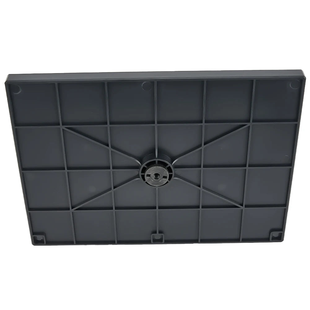 Projectors Tray Tripod Stand Sound Card Projectors Tray Platform Holder Black Plastic 1/4in Screw Adapter