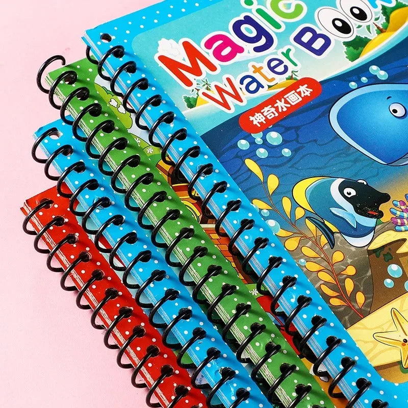 NEW Kids Magic Water Drawing Books Coloring Books Painting Toys for Kids Birthday Christmas New Year Gift for Boys and Girls ALPENZO