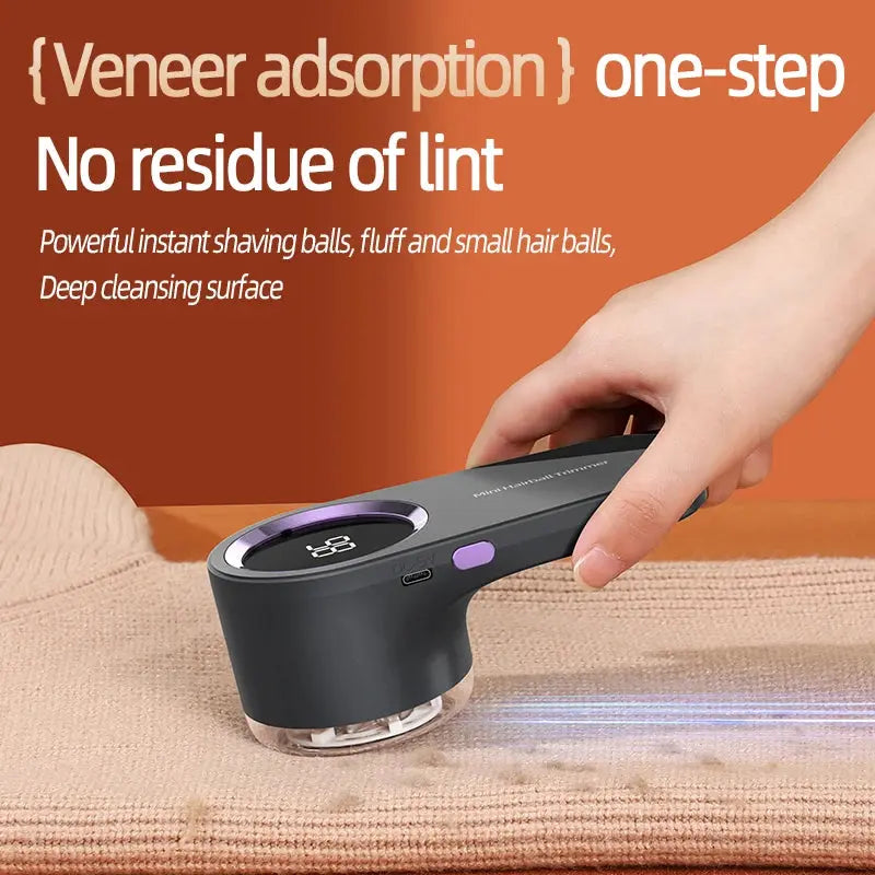 Portable Hair Ball Trimmer Home Clothes Shaving Machine Pill Removal Tool Shaver Lint Remover For Sweater USB Rechargeable - ALPENZO