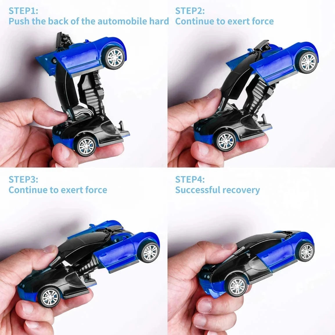 Transforming Robot With One Click Automatic Shape Conversion Boy Gift Toy Car Parent Child Interaction Model Car ALPENZO