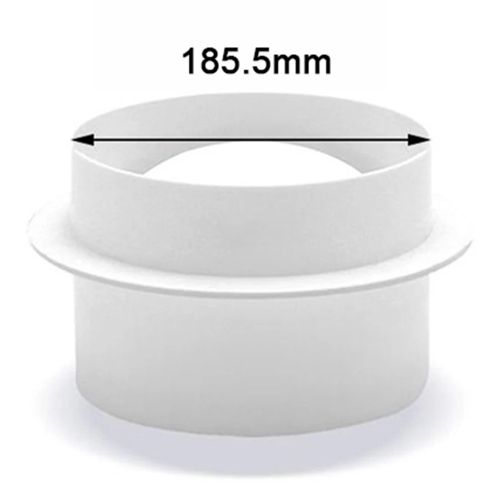 Ventilation Pipe Round Check Valve Air Duct Control Exhaust Fan Pipe Accessories Kitchen Exhaust Fan Hose Anti Odor Valve - ALPENZO