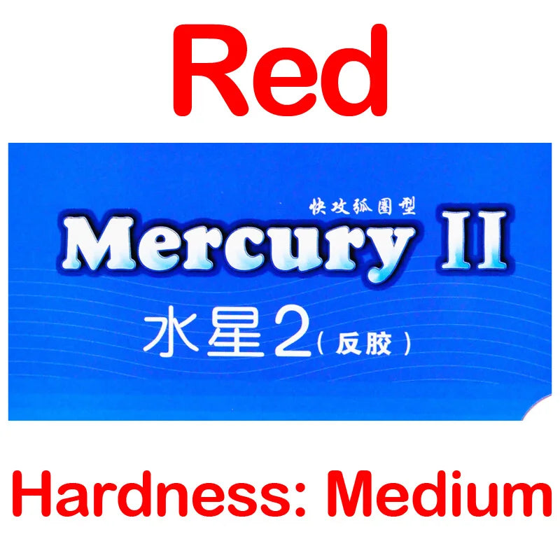 Original YINHE MERCURY II Table Tennis Rubber Mercury-2 Allround Spin Control Ping Pong Sponge