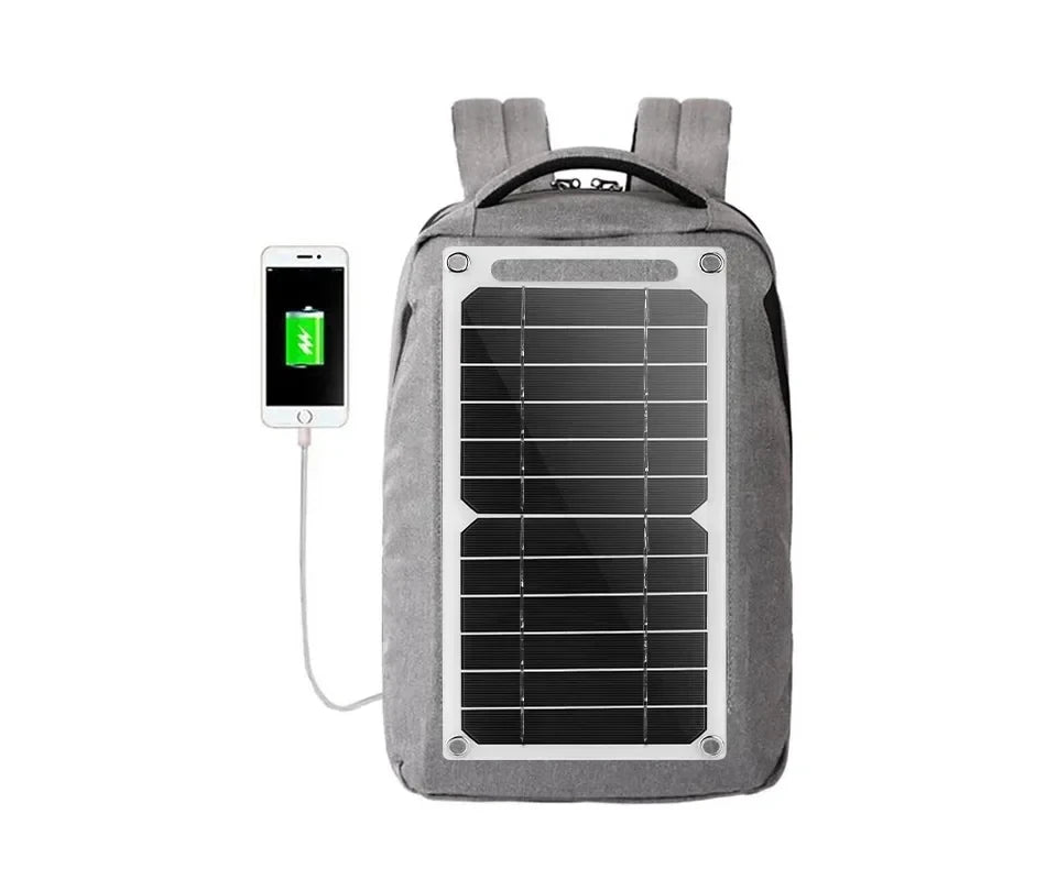 Wholesale Solar Panel 1-14pcs USB Waterproof Outdoor Hiking Camping Portable Battery Mobile Phone Charging Bank Charging Panel - ALPENZO