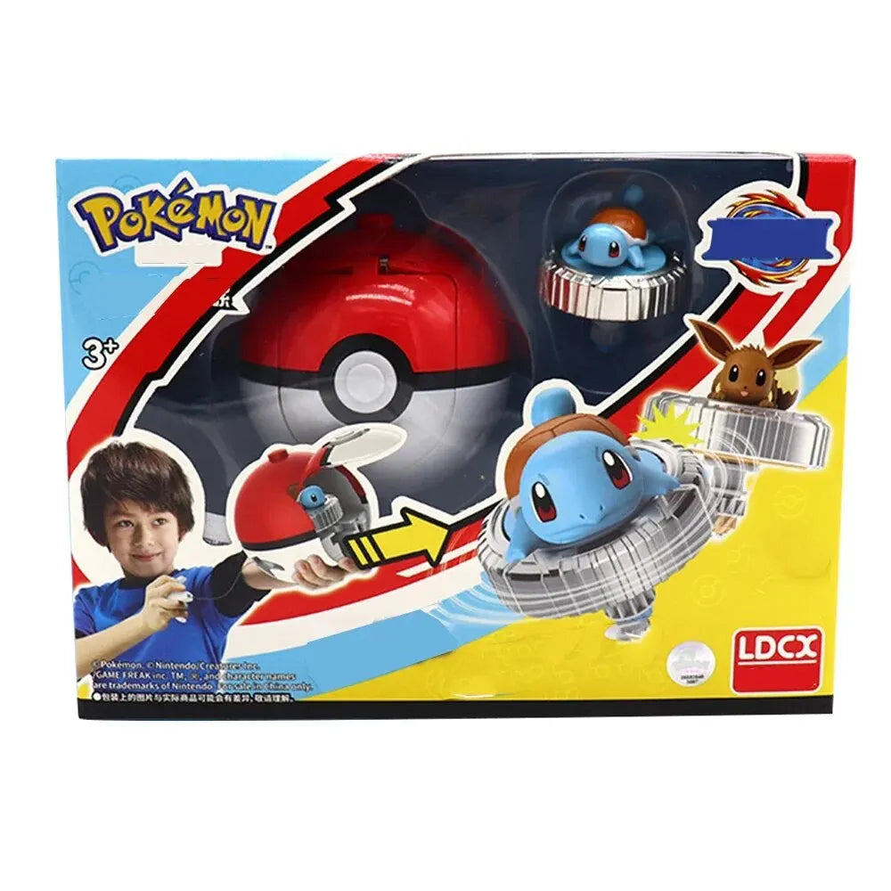 LDCX Pokemon Pet Elf Parents Children Interactive Children's Toy Gift Set 1 against Gyro Pikachu Squirtle Charmander Christmas ALPENZO