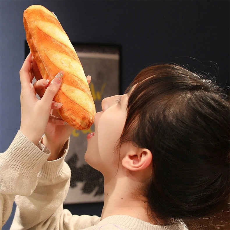French Bread Pillow Plush Stuffed Printing Images Food Plushie Peluche Party Prop Decor Sleeping Companion Kits Gift Room Decor ALPENZO
