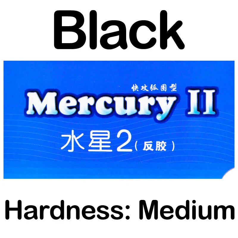 Original YINHE MERCURY II Table Tennis Rubber Mercury-2 Allround Spin Control Ping Pong Sponge