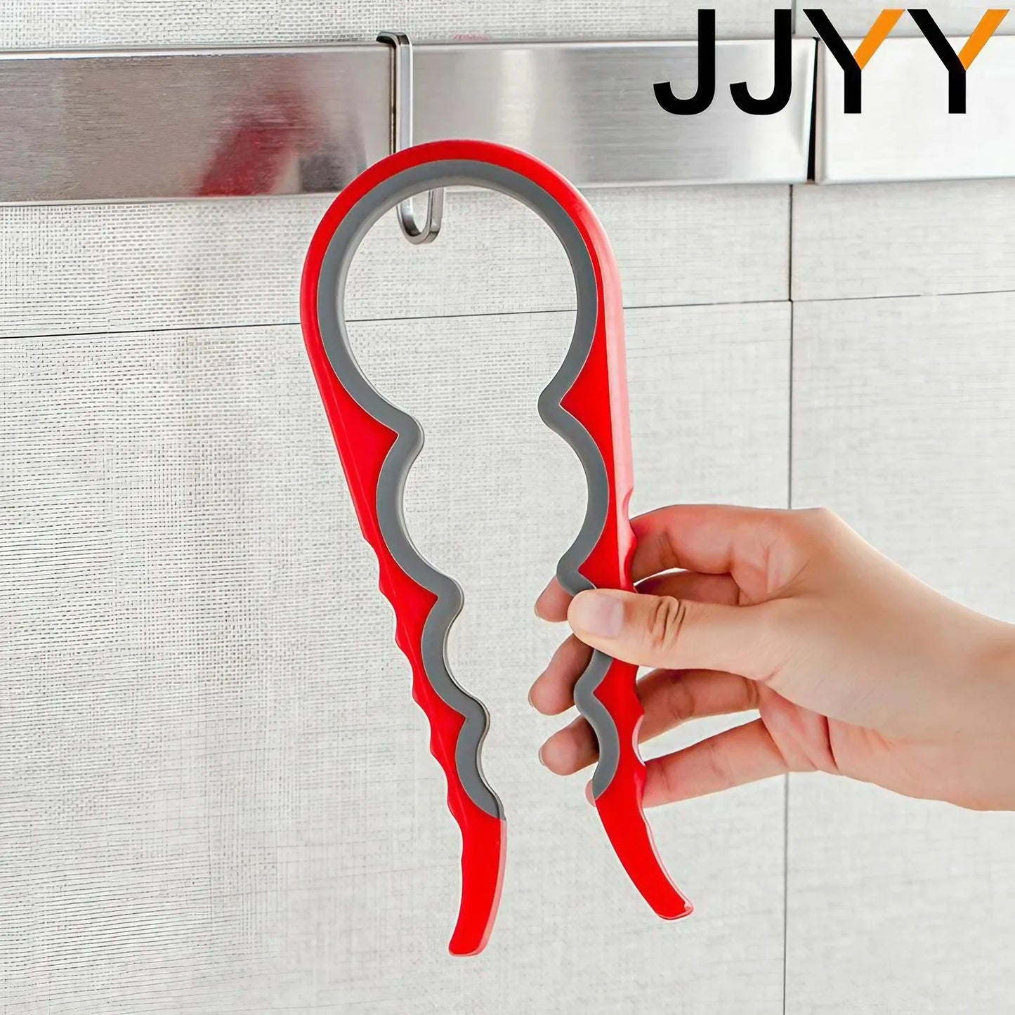 JJYY Multi-functional Home Kitchen Can Opener Non-slip Twist Bottle Opener Lid Opening Tool Kitchen Supplies - ALPENZO