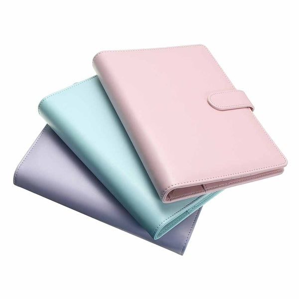 New Vintage Refillable Notebook File Folder Notepad Cover Leather Ring Binder Office Supplies ALPENZO