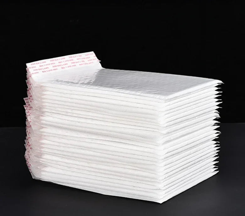 Multifunctional Self-Seal Business Mailing Packages White Foam Bubble Envelopes Adhesive Waterproof Shipping Bags for Packing ALPENZO