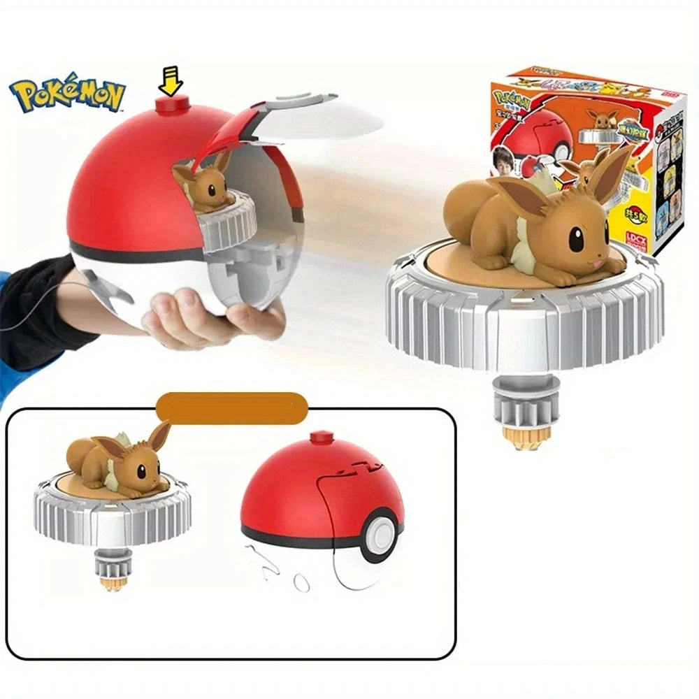 LDCX Pokemon Pet Elf Parents Children Interactive Children's Toy Gift Set 1 against Gyro Pikachu Squirtle Charmander Christmas ALPENZO