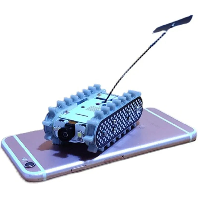 Esp32 Remote Control Tank Model Metal Chassis Tractor Crawler Balance Car Mount Truck Robot Chassis for Wifi RC Scout Robot Car ALPENZO