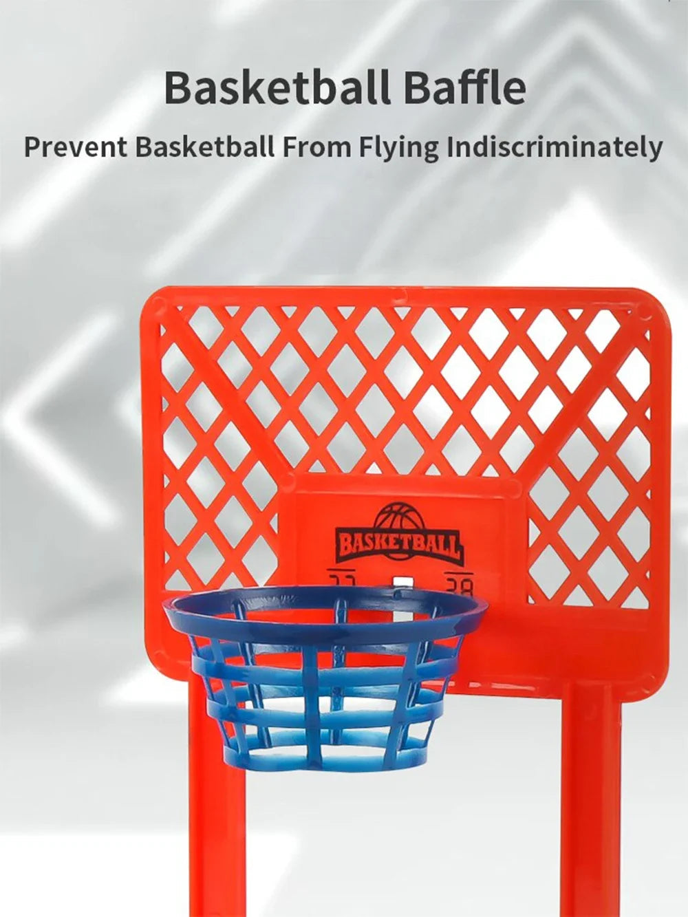 Mini basketball machine desktop portable travel or office game set, suitable for indoor or outdoor use. Fun toys Christmas gifts ALPENZO