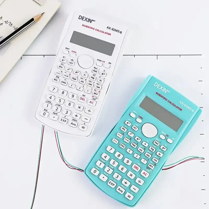 1pc Engineering Scientific Calculator 2 Line Function Calculator Fraction Calculator Statistic Calculator For School Calculator ALPENZO