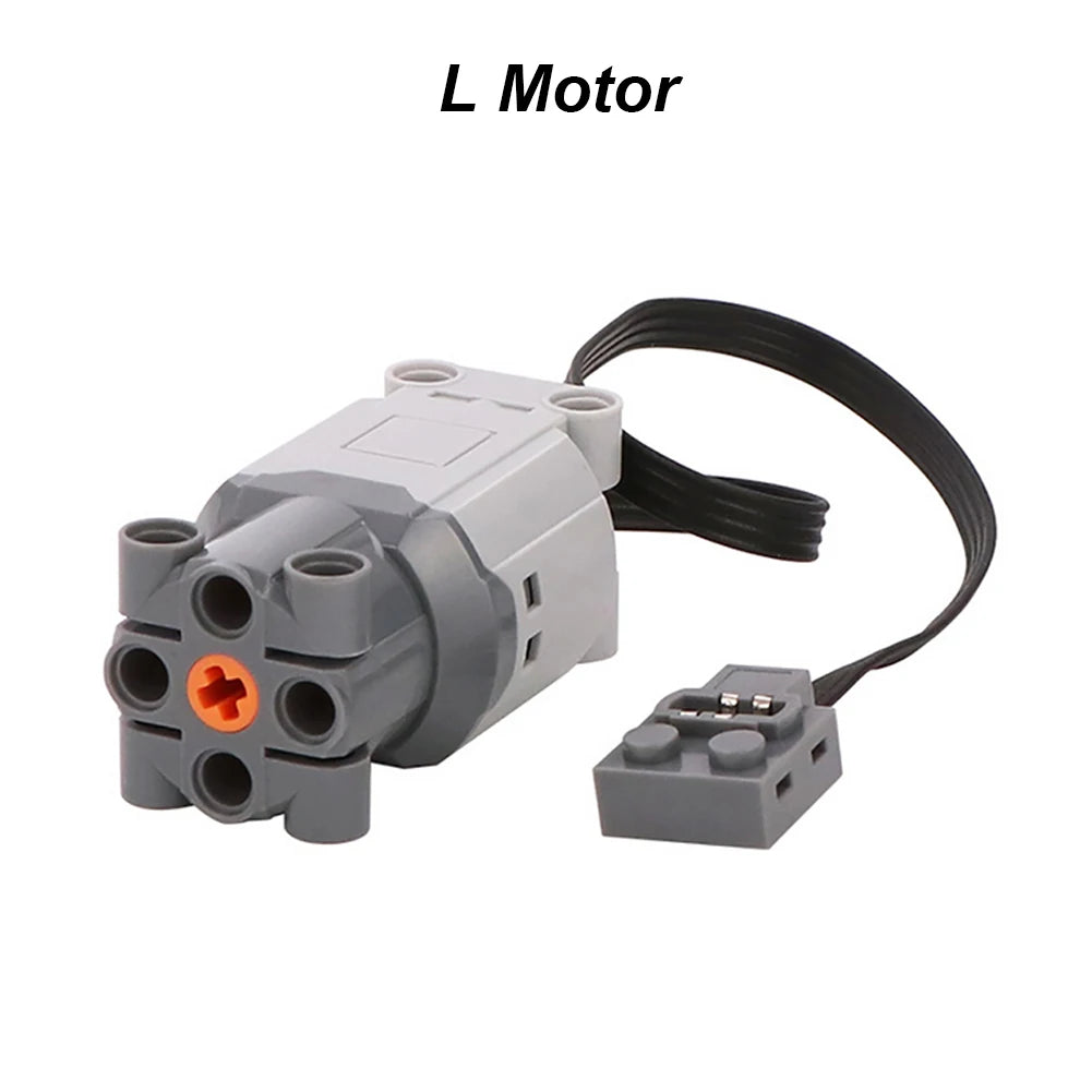 Technical MOC Power Functions Motor Parts M L XL Servo Motor Train Buggy Motor IR Remote With Legoeds 8881 8883 5292 8886 ALPENZO
