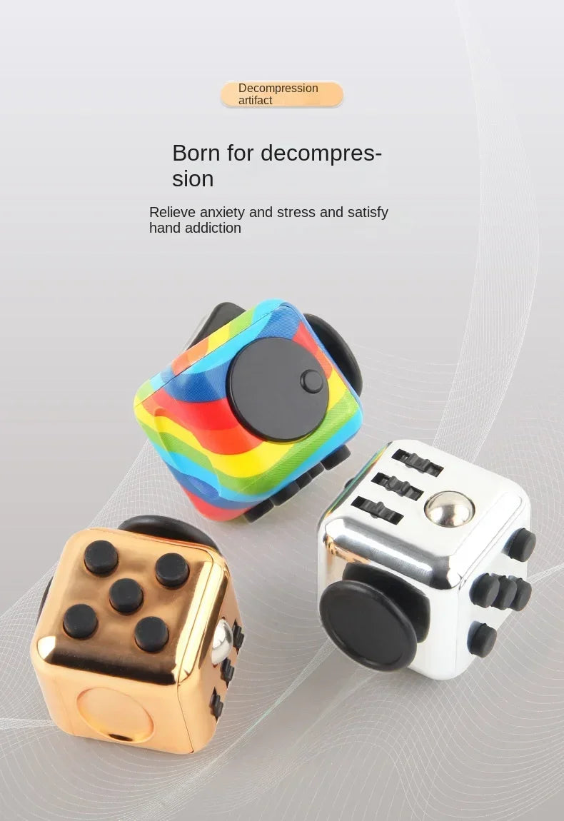New Antistress Fidget Compression Sensory New Novelty Magic Dice Toys for Children Adults Stress Relief Toys Kids juguetes Toys ALPENZO
