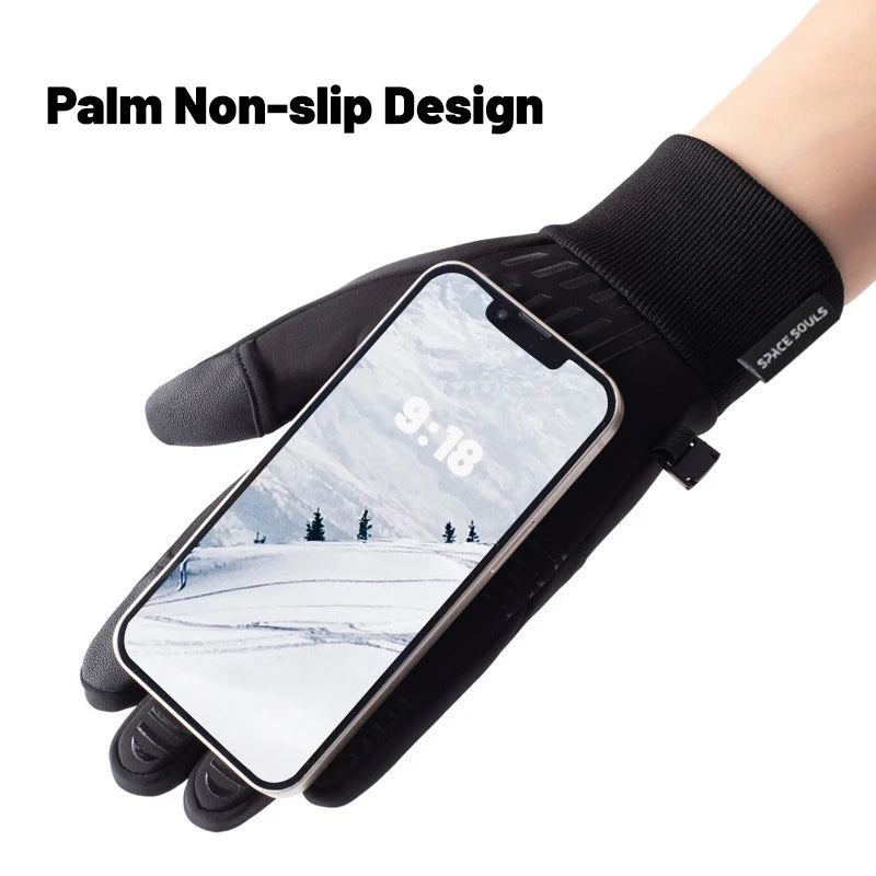 Winter Men's Women's Warm Gloves Windproof Waterproof Touchscreen Gloves Outdoor Sports Running Fishing Cycling Skiing GloveS