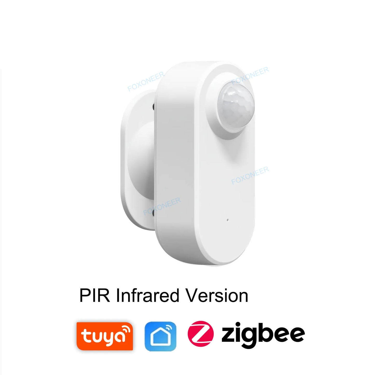 Tuya Zigbee Human Presence Detector,Luminance/Distance Detection, Smart PIR Motion Sensor Support Zigbee 2mqtt Home Assistant - ALPENZO