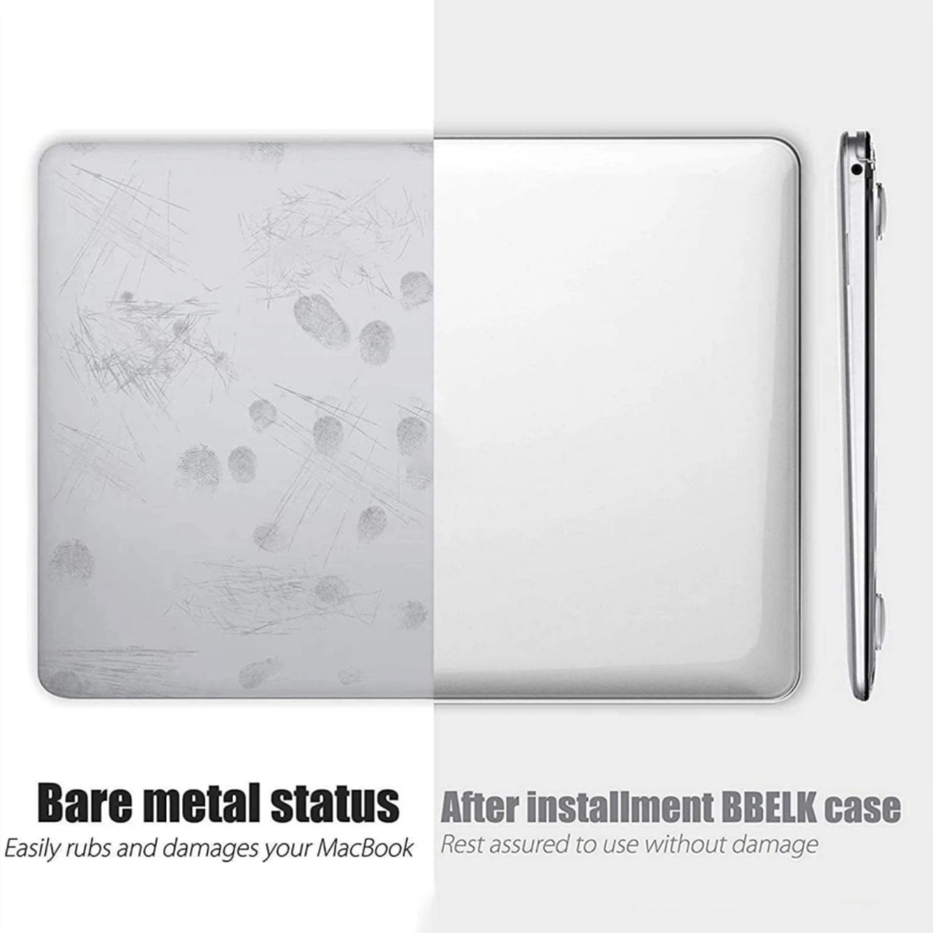 For Macbook Air 13 2018 2020 Intel A1932 A2179 A2337 Case for Laptop Accessories M1 M2 Cover Cases - ALPENZO
