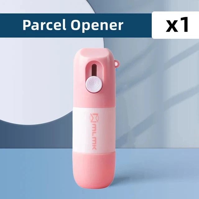 Retractable Box Opener Thermal Paper Correction Fluid With Unboxing Knife Privacy ID Information Blackout Theft Protection Stamp ALPENZO