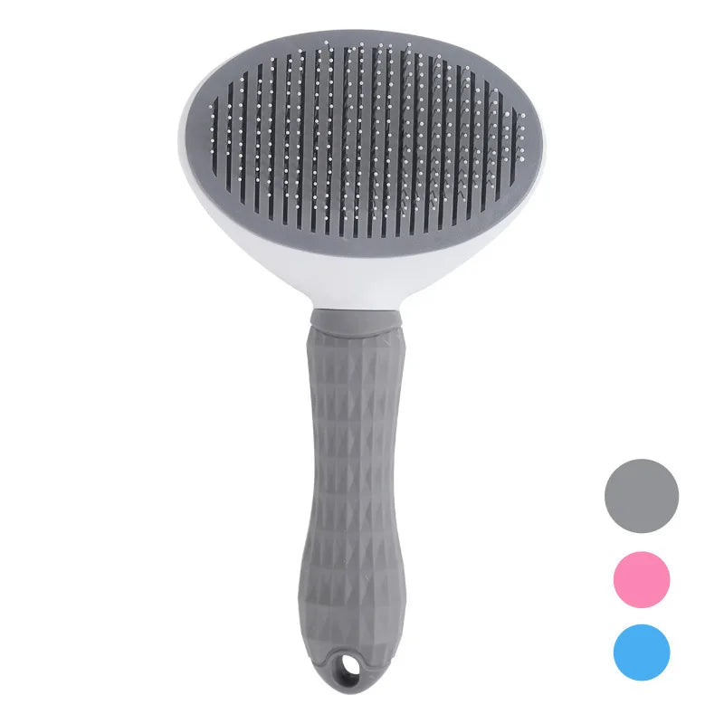 Pet Comb Stainless Steel Needle Comb Pet Dog Cleaning Brush Dog And Cat Hair Removal Floating Hair Cleaning Beauty Skin Care - ALPENZO